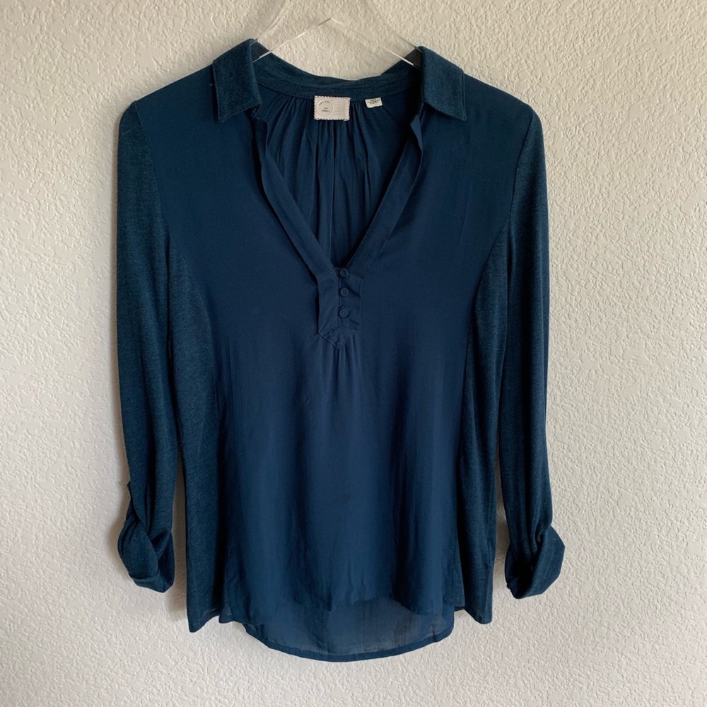 Anthro Postmark Jamison Henley, XS